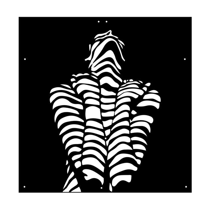 Shadow Woman | Metalen Wanddecoratie