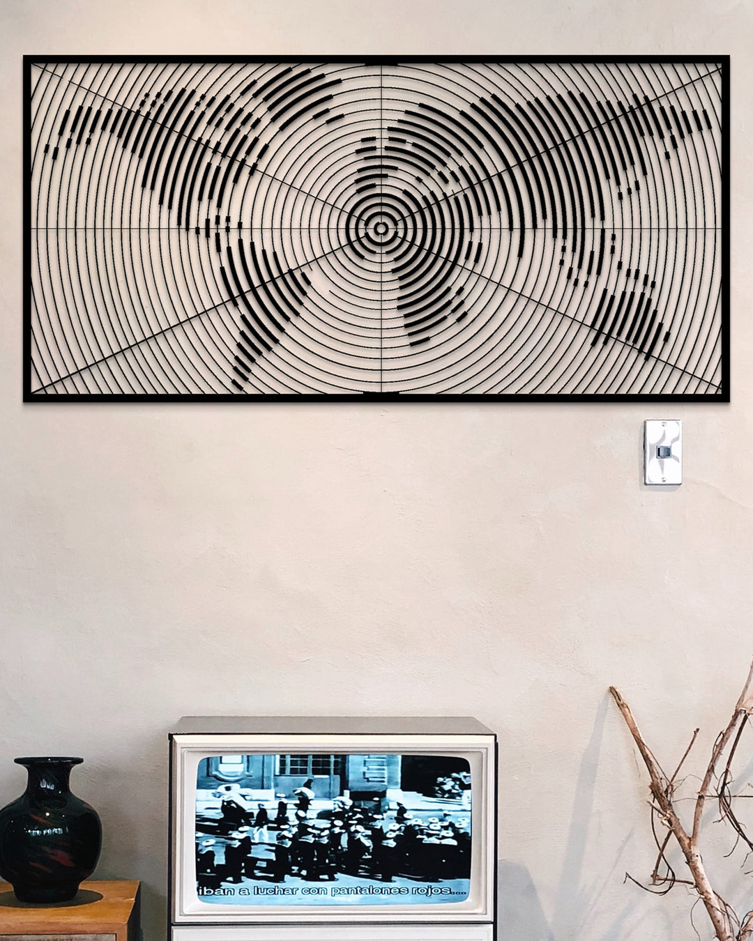 Wereldkaart (Art Maps) | Metalen Wanddecoratie