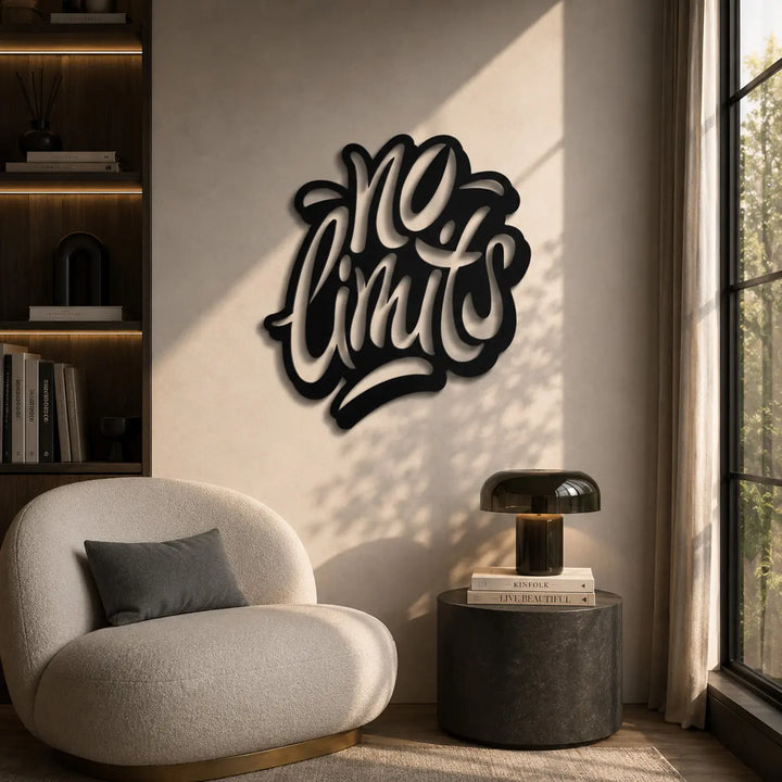 No Limits | Metalen Wanddecoratie