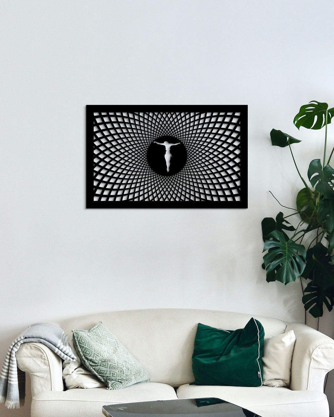 The Living Cross | Metalen Wanddecoratie