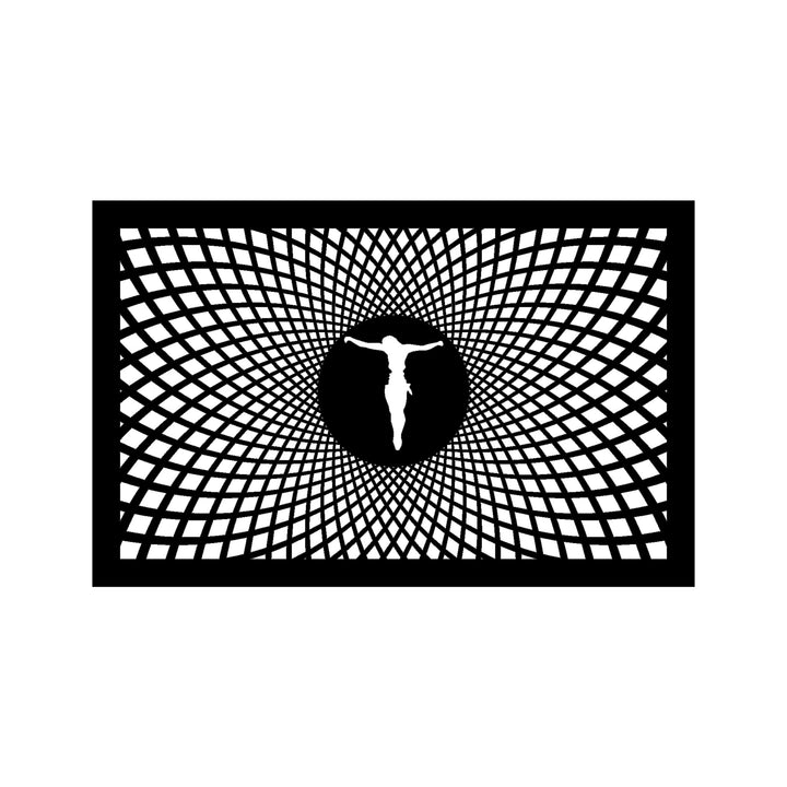 The Living Cross | Metalen Wanddecoratie