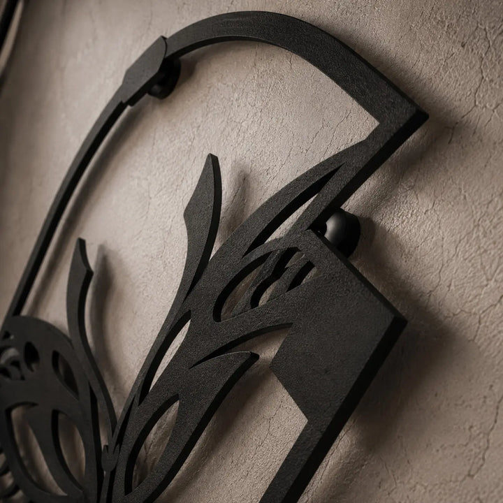 Geometrische Vlinder | Metalen Wanddecoratie