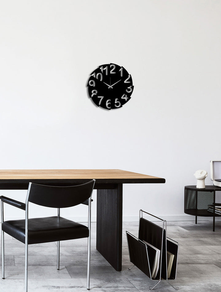 Vortex Motion | Metalen Wandklok