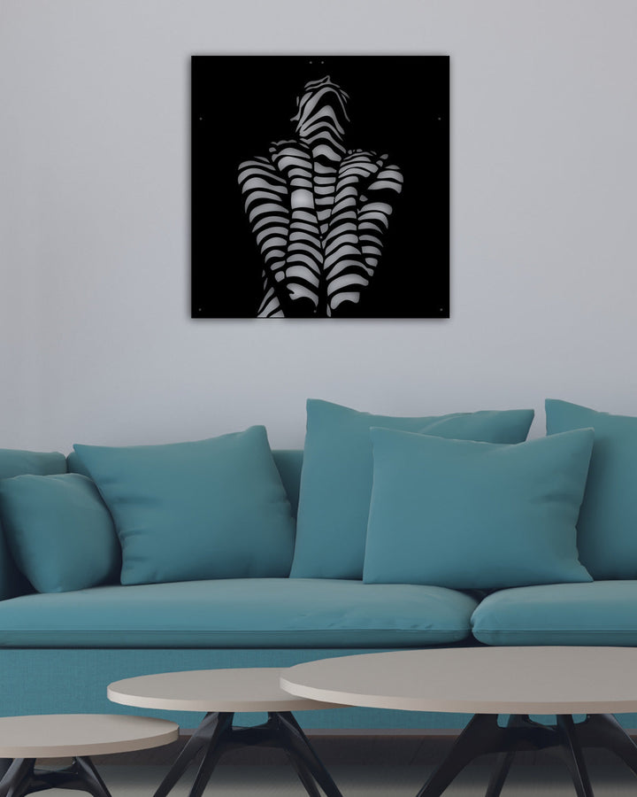 Shadow Woman | Metalen Wanddecoratie