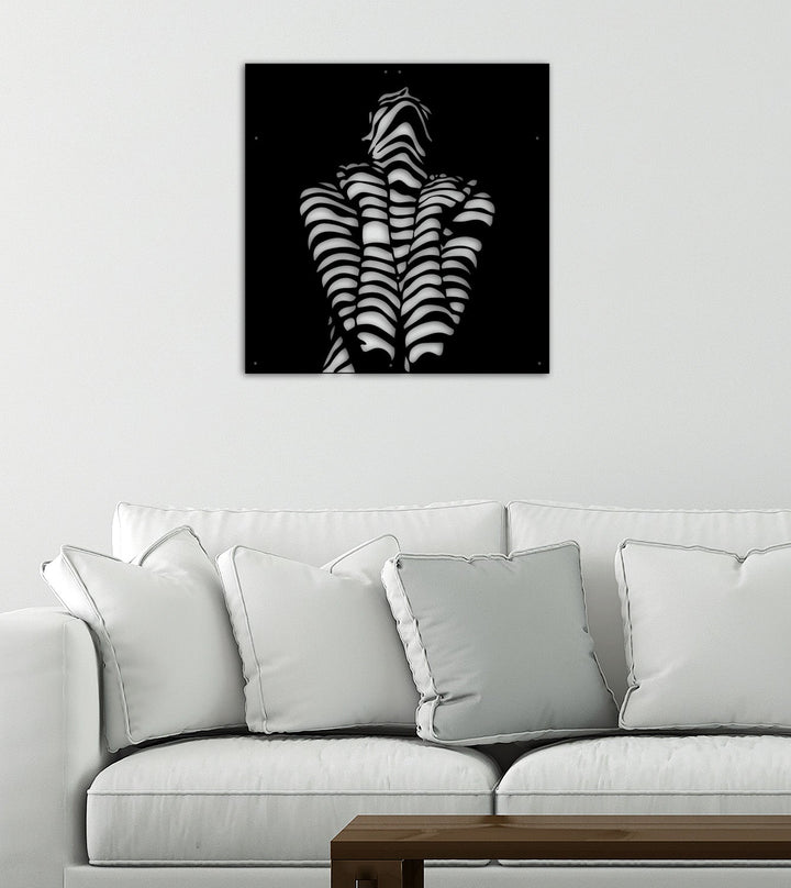 Shadow Woman | Metalen Wanddecoratie