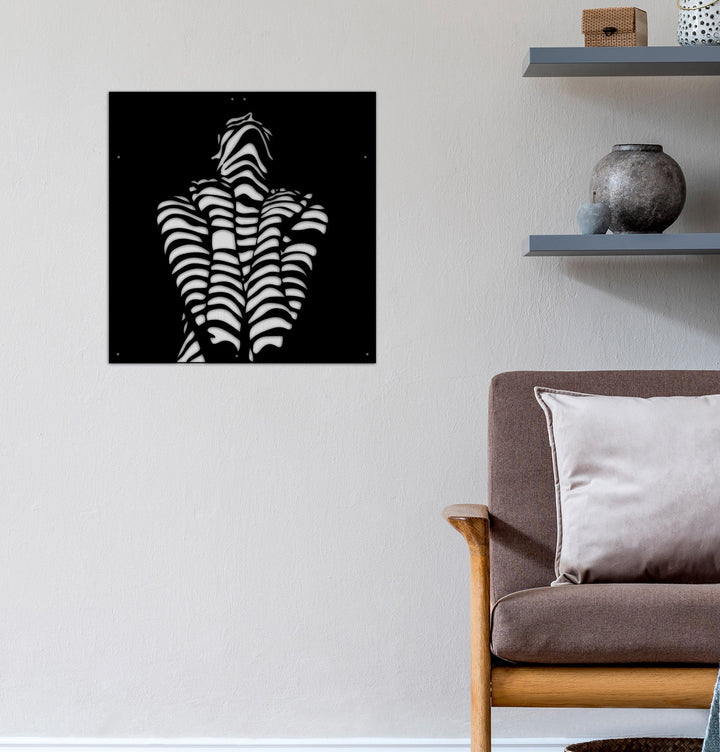 Shadow Woman | Metalen Wanddecoratie
