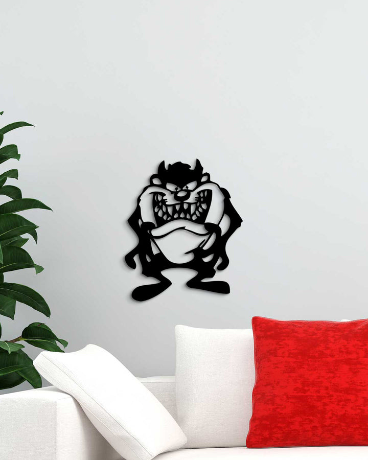 Taz de Tasmaanse Duivel | Metalen Wanddecoratie