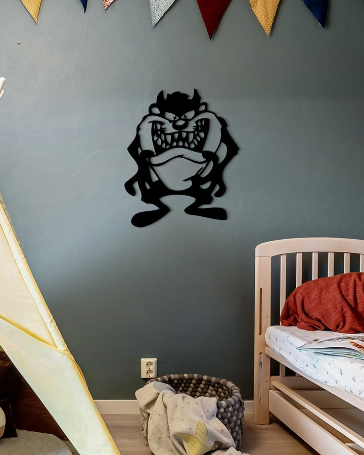 Taz de Tasmaanse Duivel | Metalen Wanddecoratie