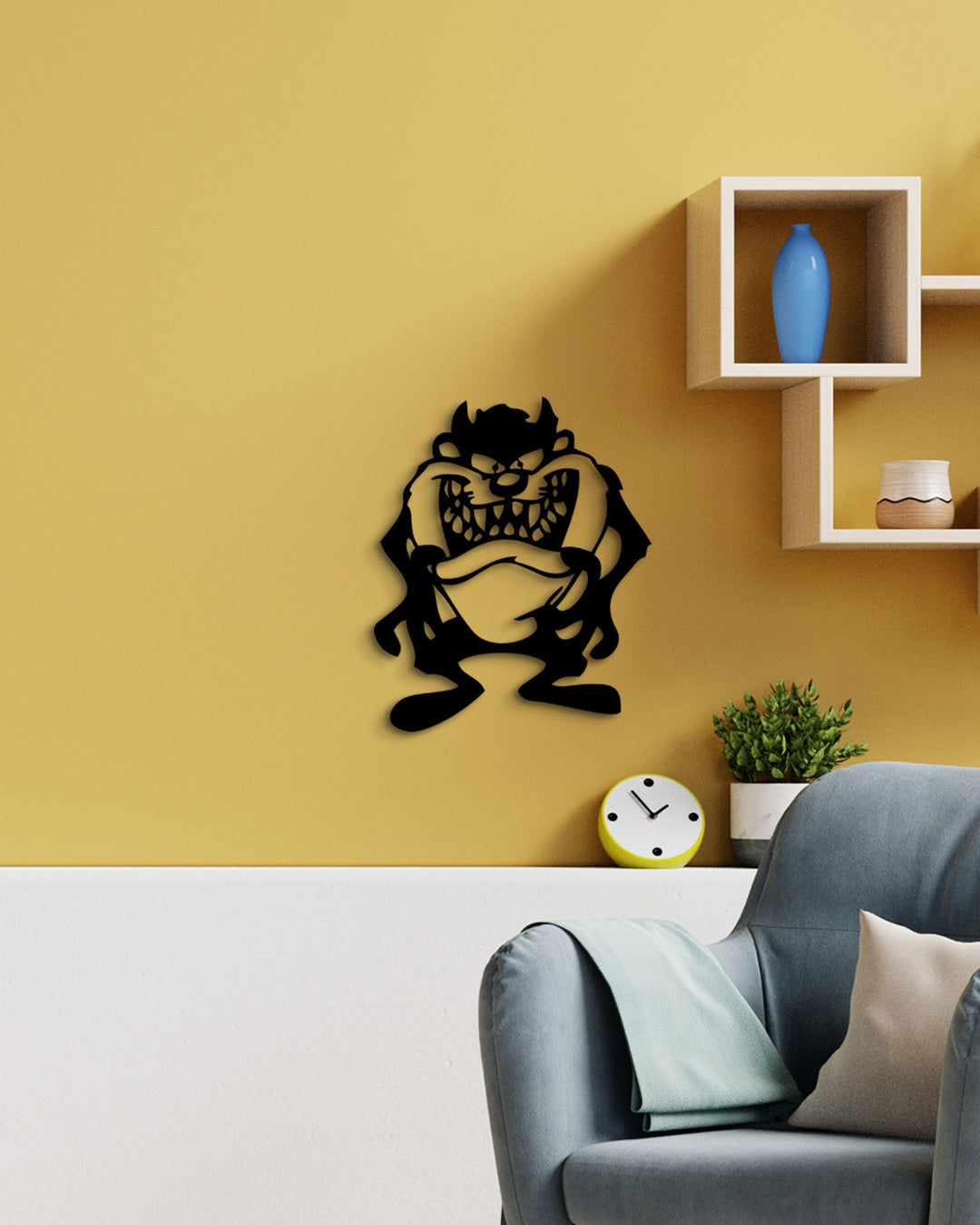 Taz de Tasmaanse Duivel | Metalen Wanddecoratie
