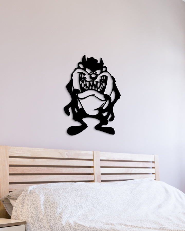 Taz de Tasmaanse Duivel | Metalen Wanddecoratie