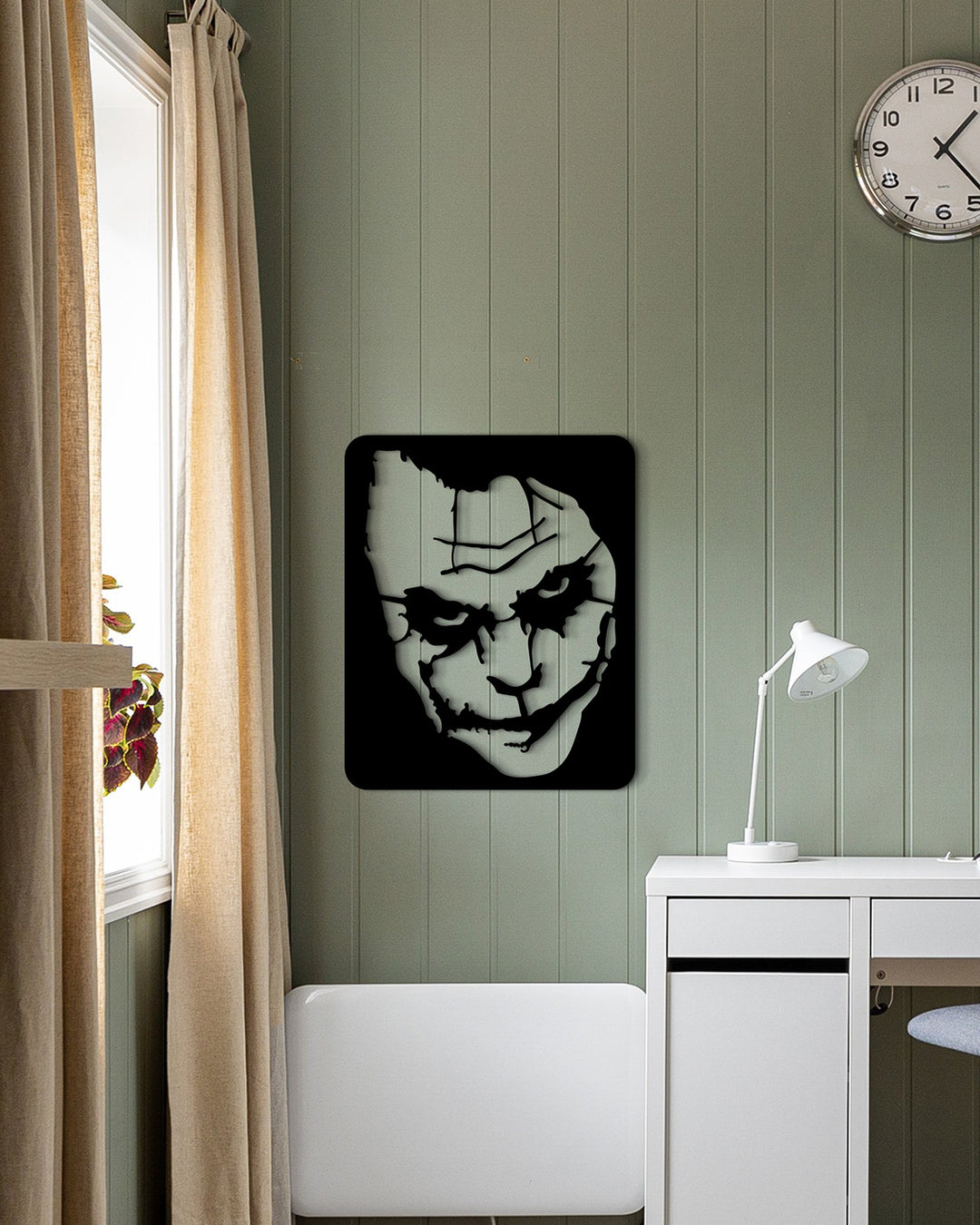 The Joker Why So Serious | Metalen Wanddecoratie