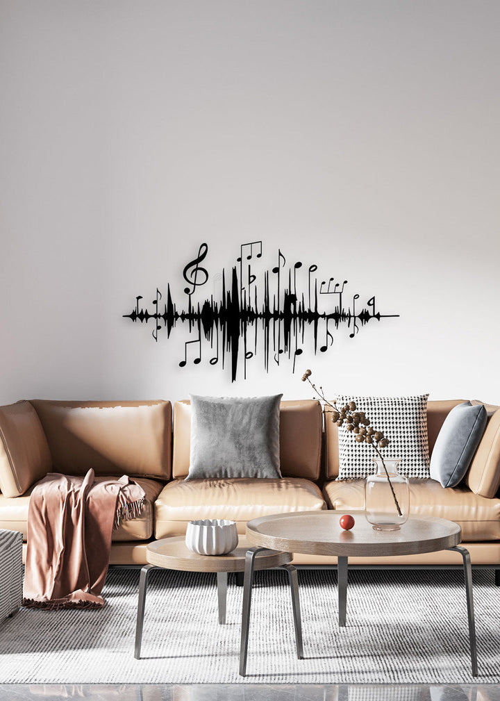 Rhythm Wave | Metalen Wanddecoratie