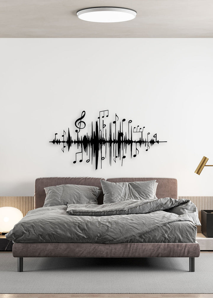 Rhythm Wave | Metalen Wanddecoratie