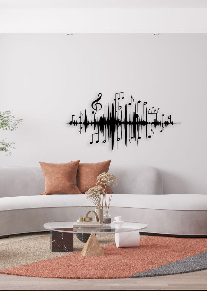 Rhythm Wave | Metalen Wanddecoratie