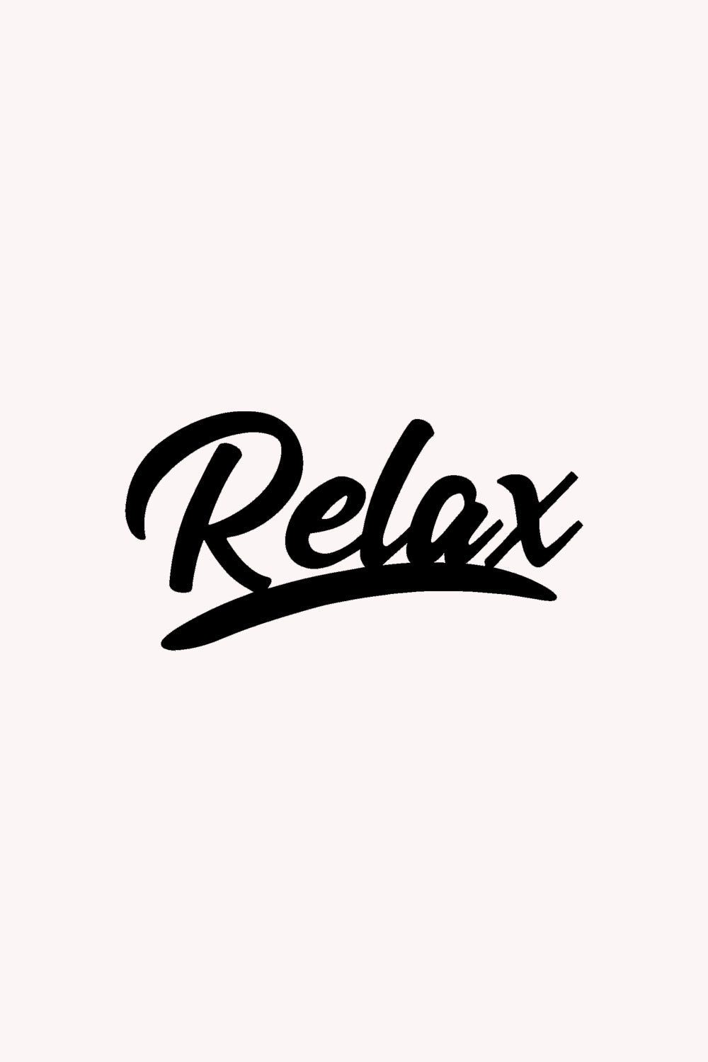 Relax | Metalen Wanddecoratie