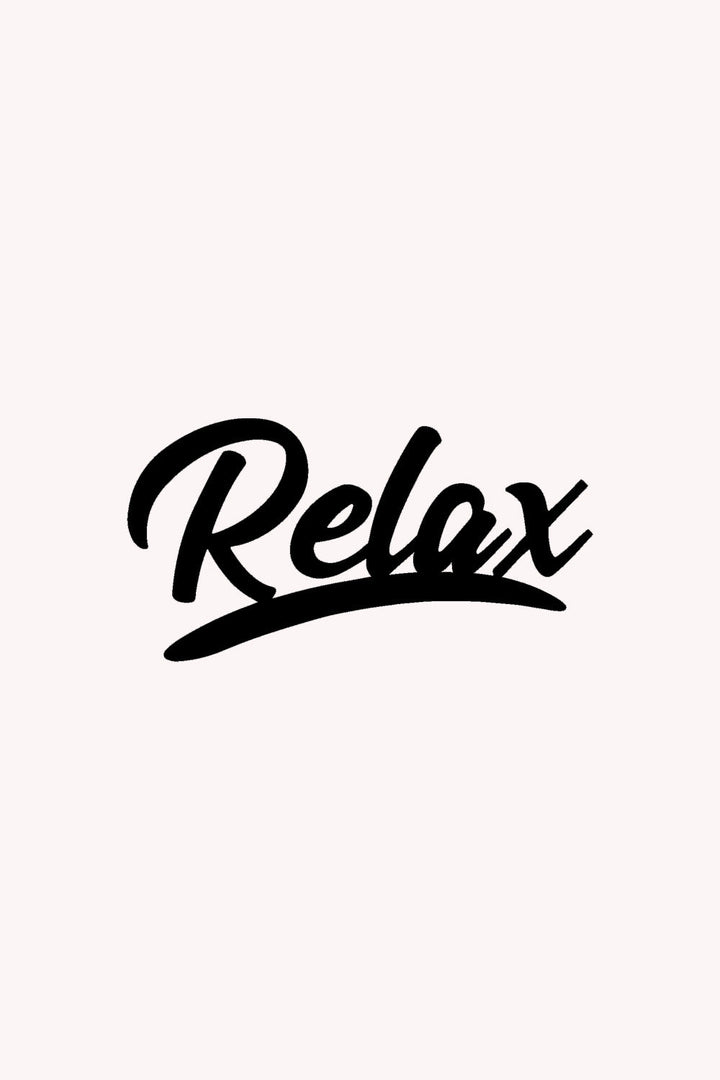 Relax | Metalen Wanddecoratie