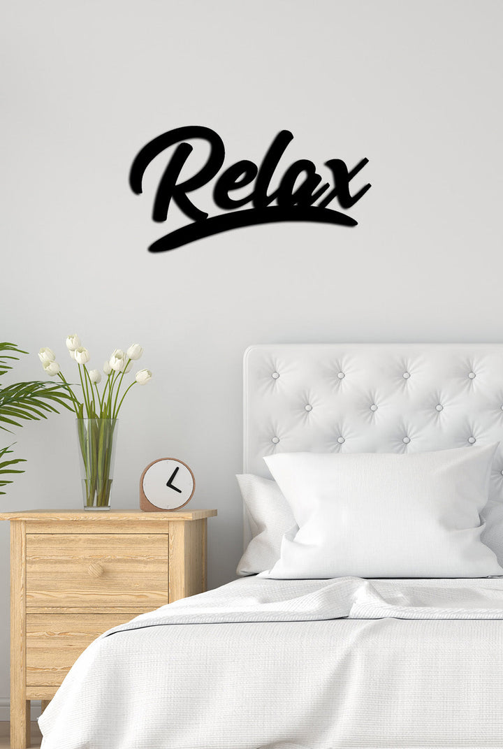 Relax | Metalen Wanddecoratie