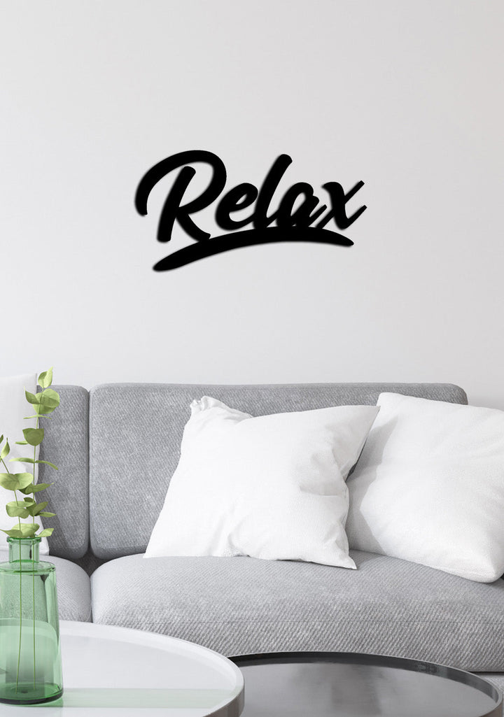 Relax | Metalen Wanddecoratie