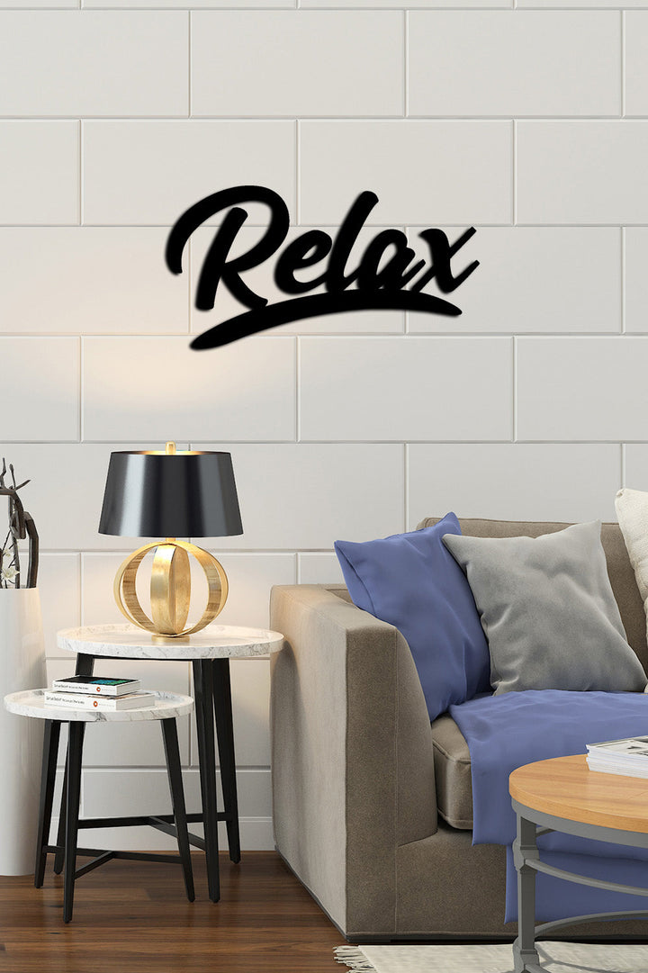 Relax | Metalen Wanddecoratie