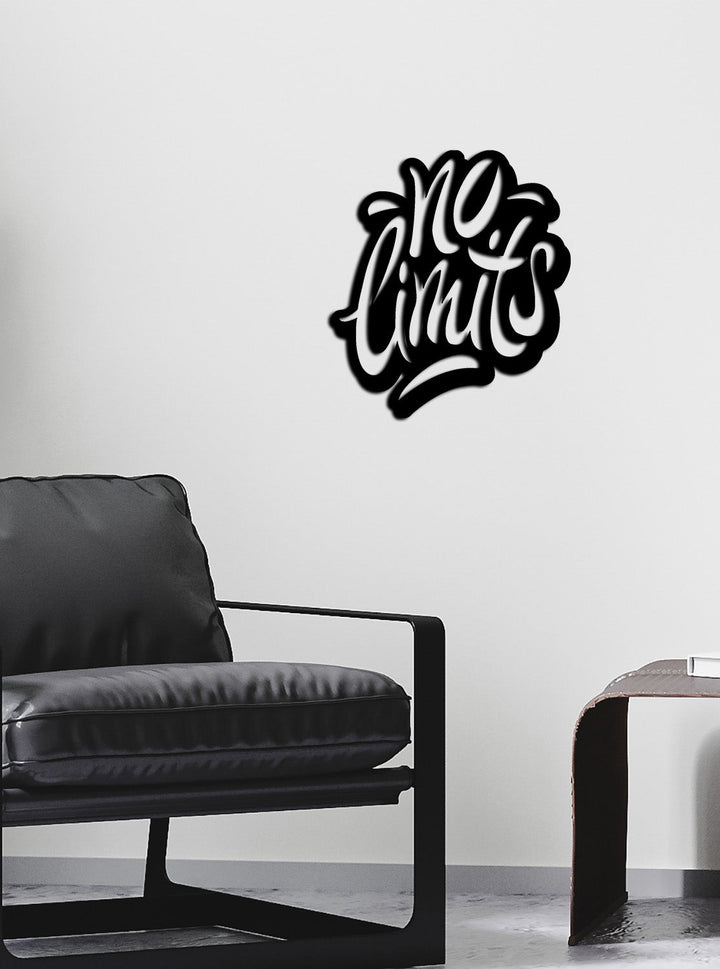 No Limits | Metalen Wanddecoratie