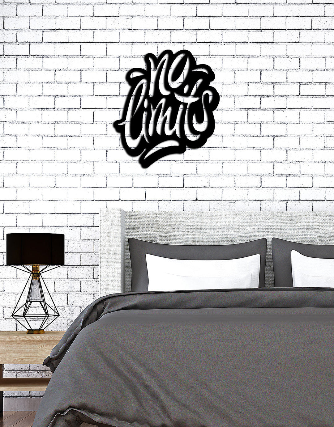 No Limits | Metalen Wanddecoratie
