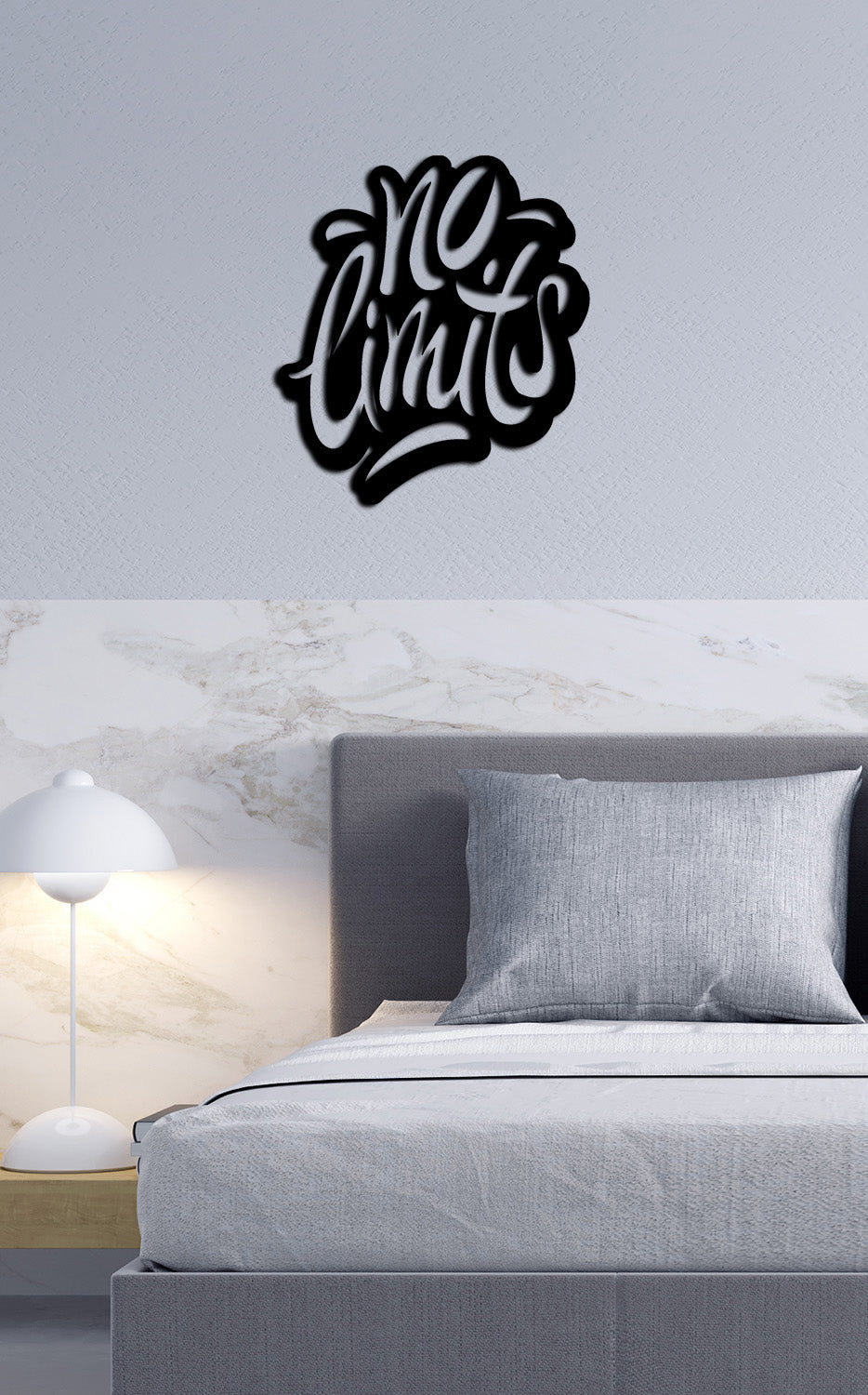 No Limits | Metalen Wanddecoratie