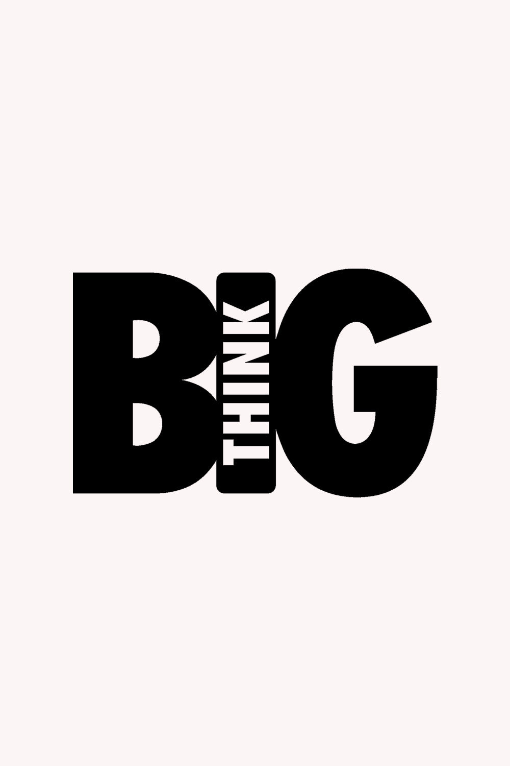 Think Big | Metalen Wanddecoratie