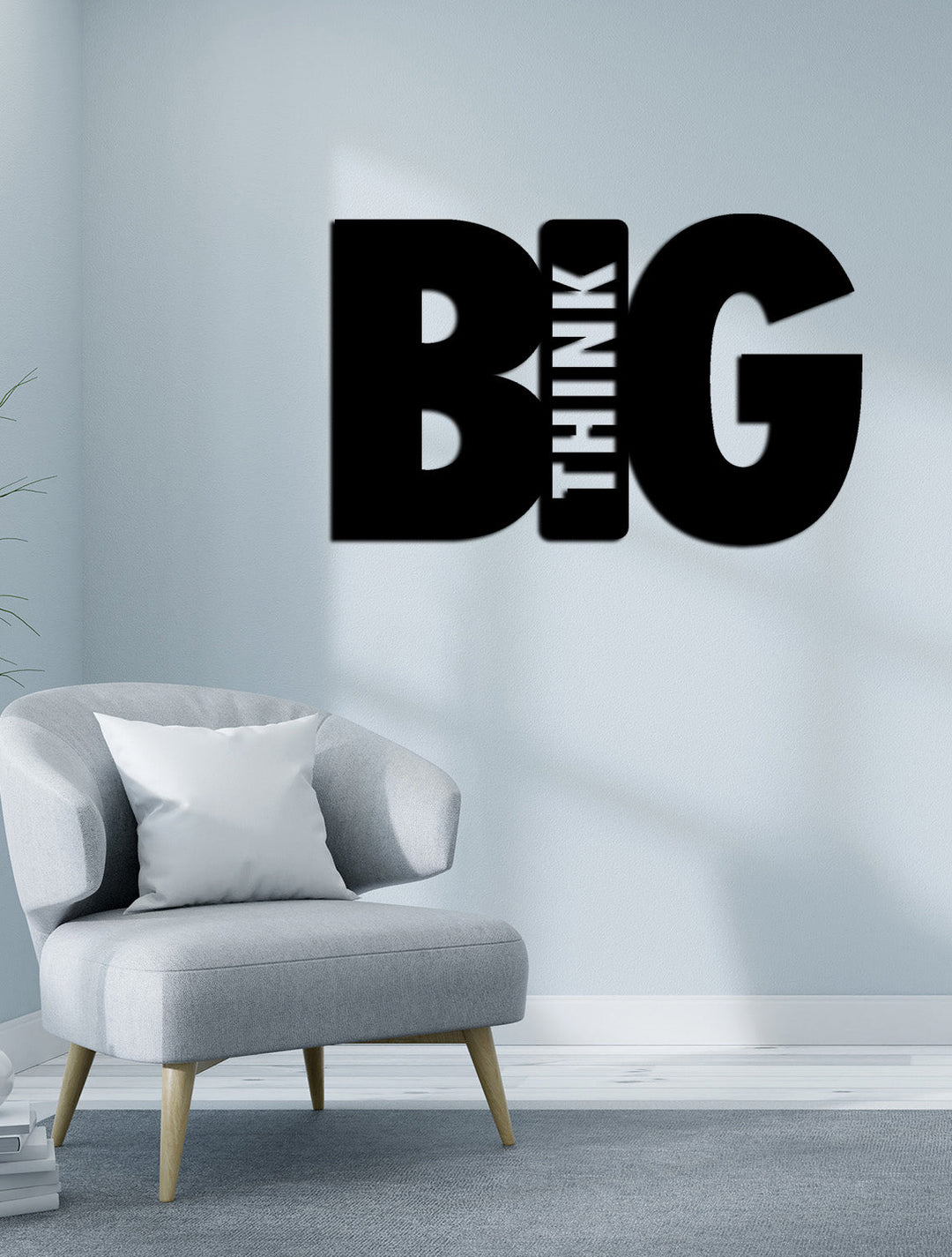 Think Big | Metalen Wanddecoratie