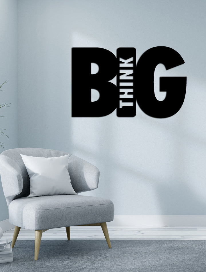 Think Big | Metalen Wanddecoratie