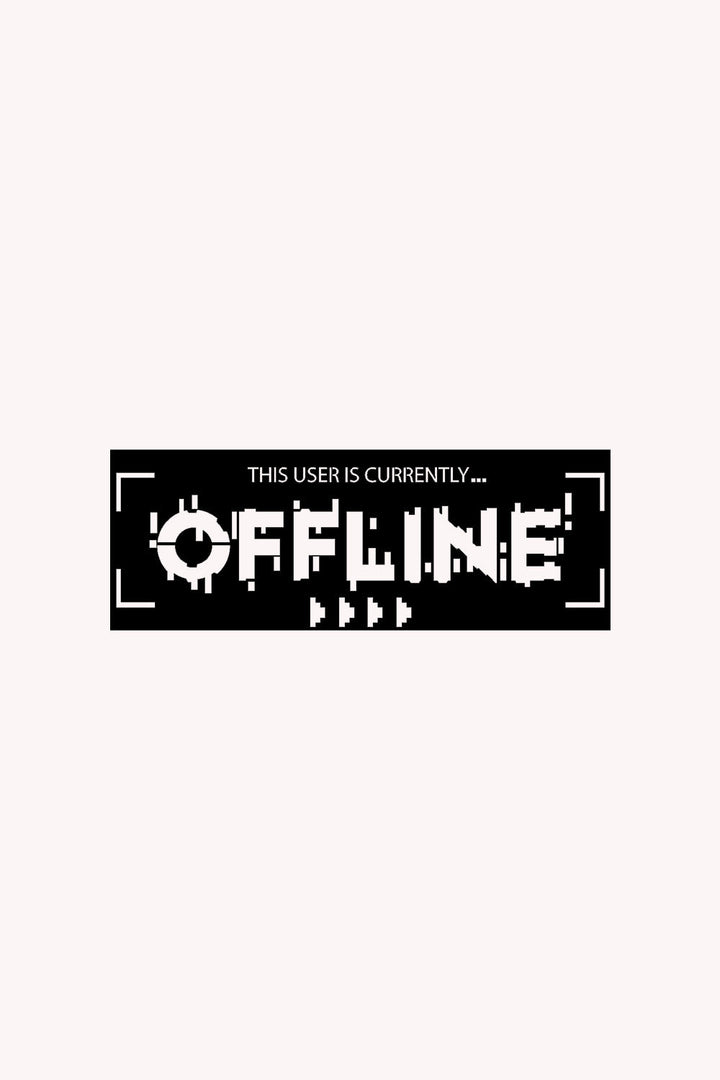 User Offline | Metalen Wanddecoratie