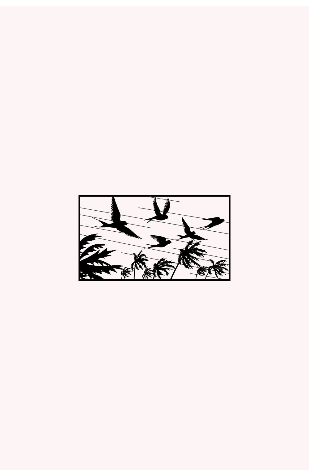 Tropical Flight | Metalen Wanddecoratie