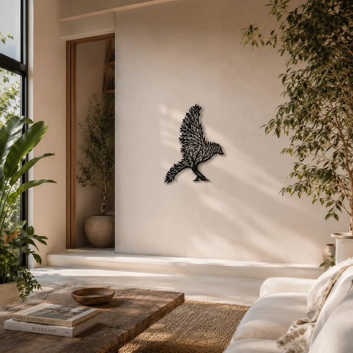 Nature's Rest | Metalen Wanddecoratie