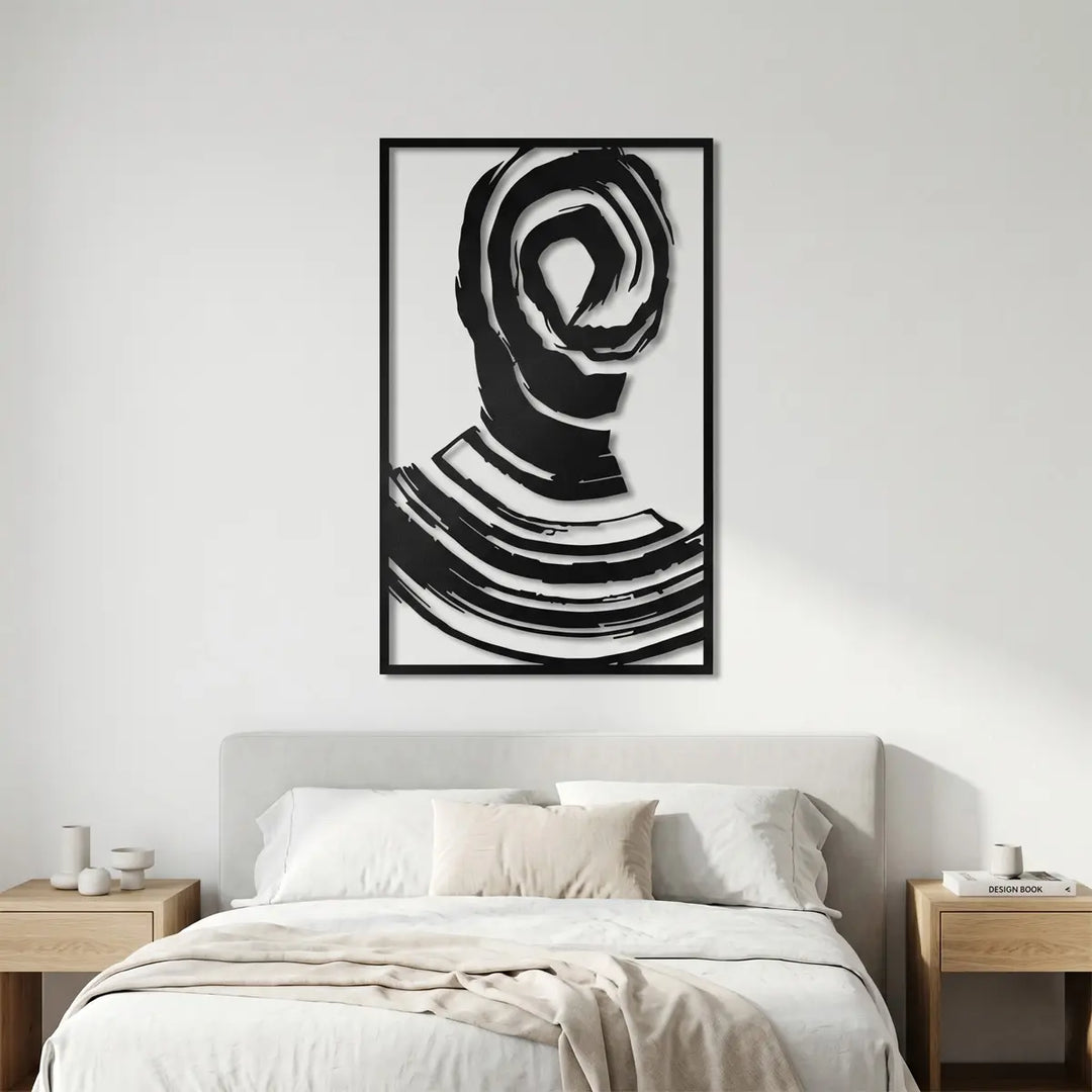 Abstracte kunst wanddecoratie voor kantoor Modern Macbeth