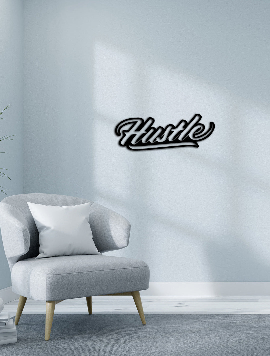 Milieuvriendelijke wanddecoratie van 100% recyclebaar metaal. Eco-friendly wall decor made of 100% recyclable metal.