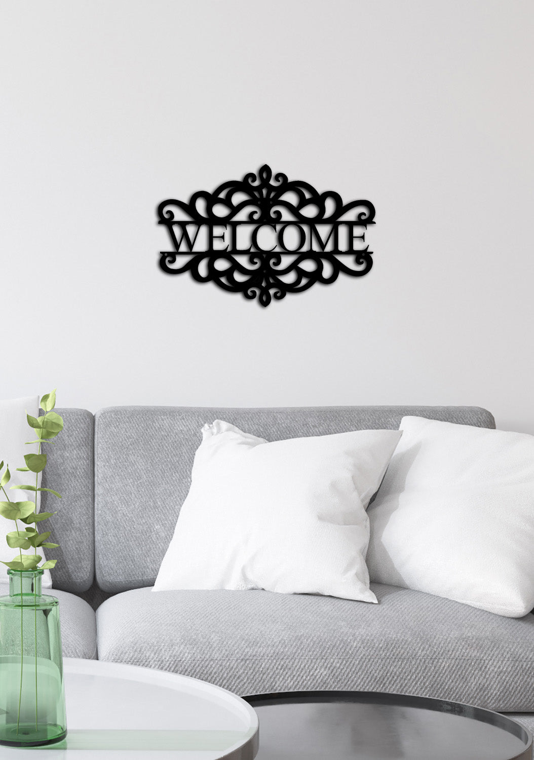 Creëer een warme en gastvrije sfeer met deze elegante wanddecoratie. Create a warm and hospitable atmosphere with this elegant wall decor.