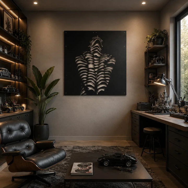 Maak je kledingkamer, hobbyruimte of beautysalon helemaal af met deze artistieke metalen eyecatcher. De 'Shadow Woman' inspireert!
