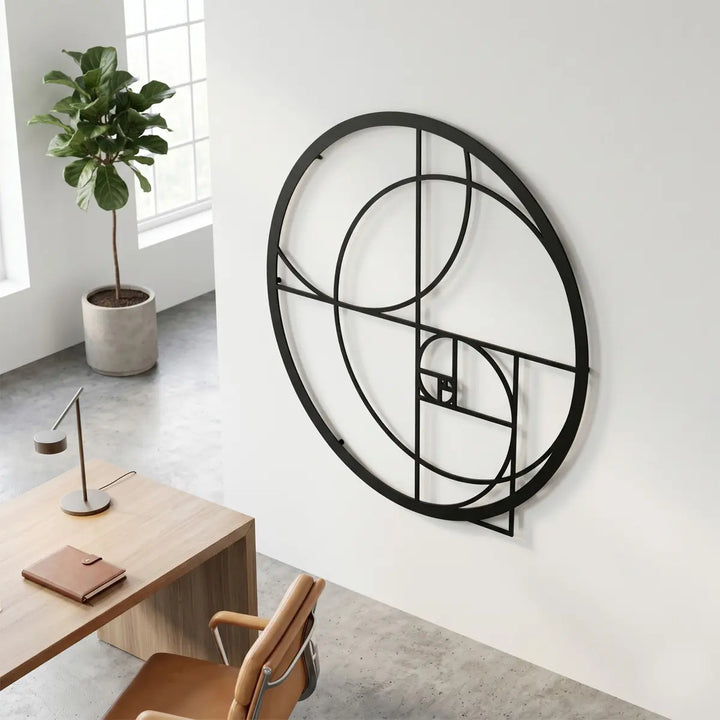 Luxe wiskunde kunst voor woonkamer en kantoor