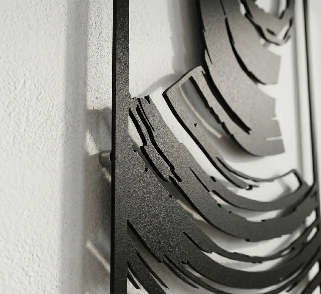 Minimalist luxury home art modern macbeth steel decor