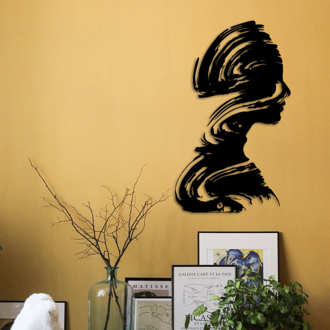 Moderne vrouwen kunst wanddecoratie