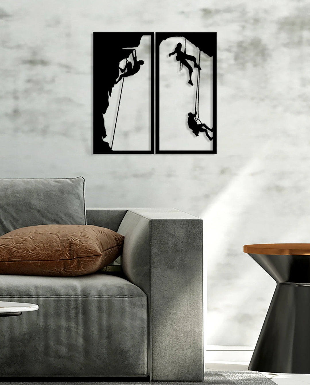 Duurzame en gedetailleerde kunst gemaakt van premium 1.5mm dik staal. Durable and detailed art made of premium 1.5mm thick steel.